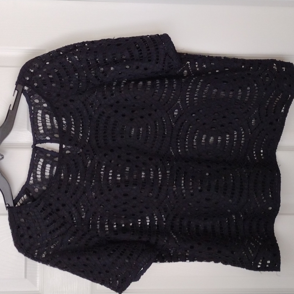 Ann Taylor (Tags removed) short Sleeve lace top